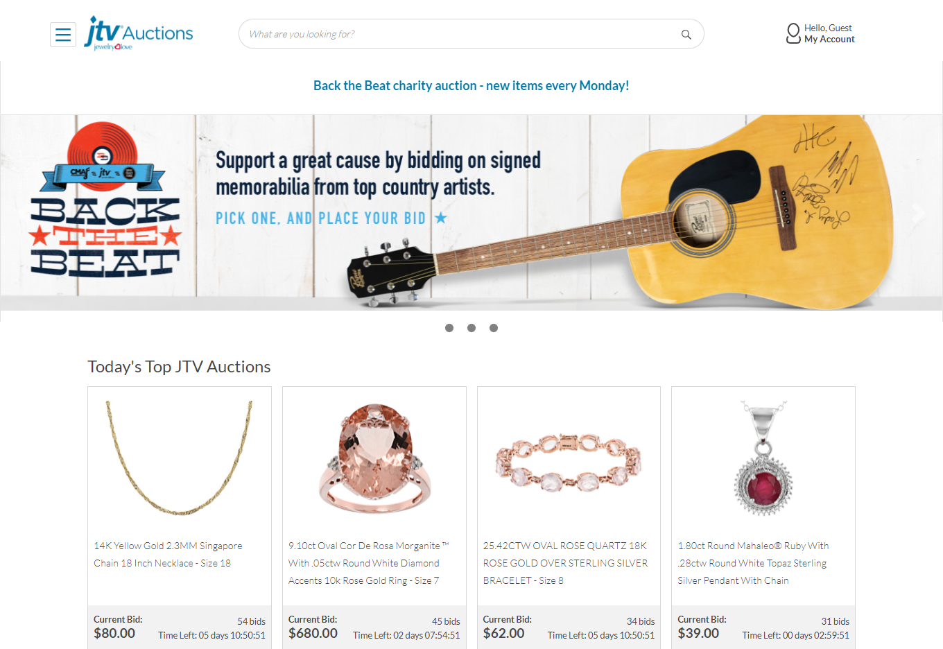 Jtv homepage deals