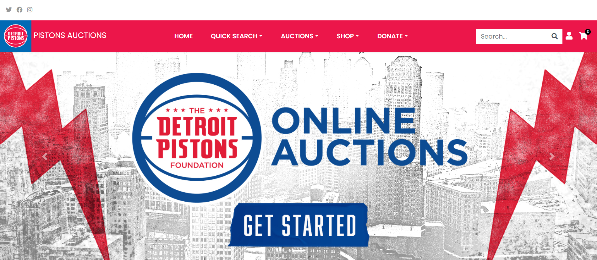 Pistons Auction Marketplace